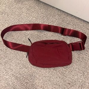 Stylish Red Men's Belt Bag
